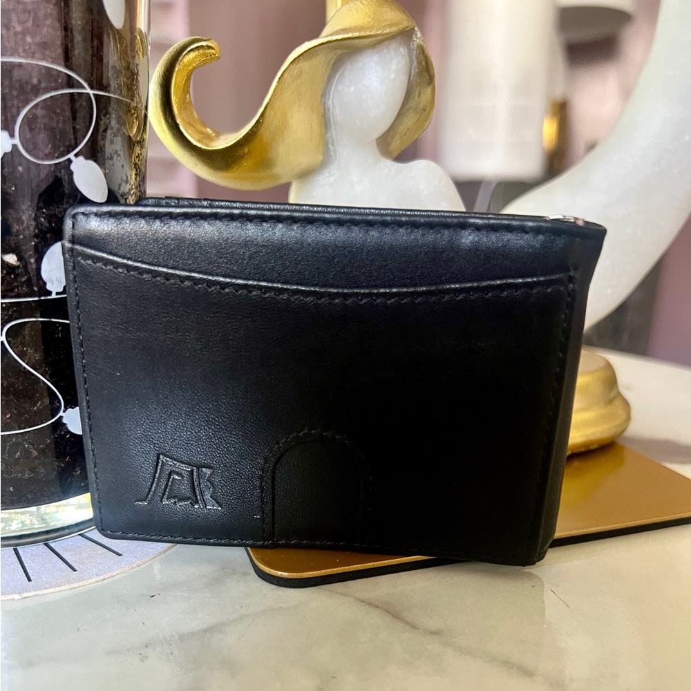 Slim Wallet - Minimalist RFID Money Clip for Men NWOT - Picture 3 of 13